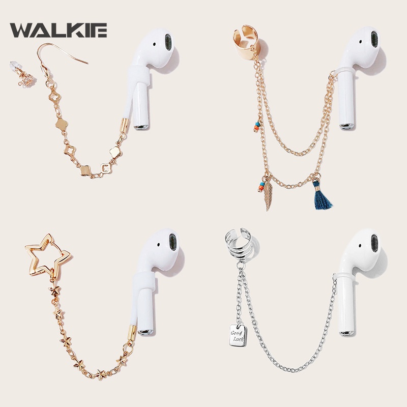 Dây Đeo Tai Nghe Không Dây Chống Thất Lạc Bằng Hợp Kim Sáng Tạo Cho airpods