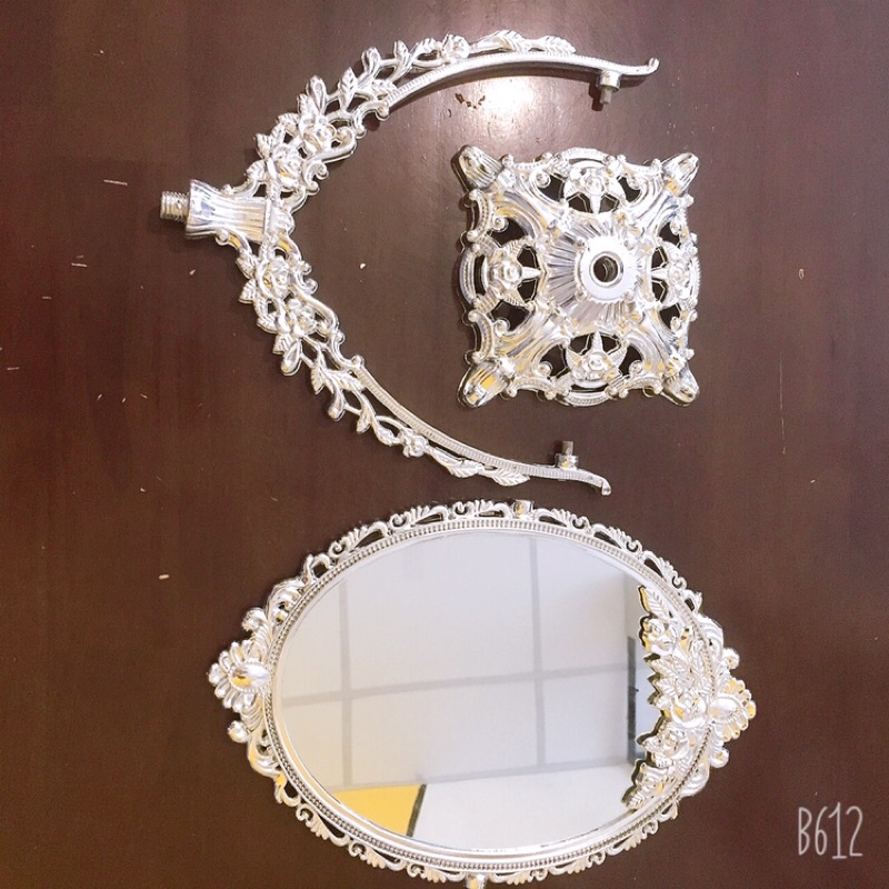 Gương để bàn nữ hoàng  2 măt có phóng x3 loại dày cao cấp 2