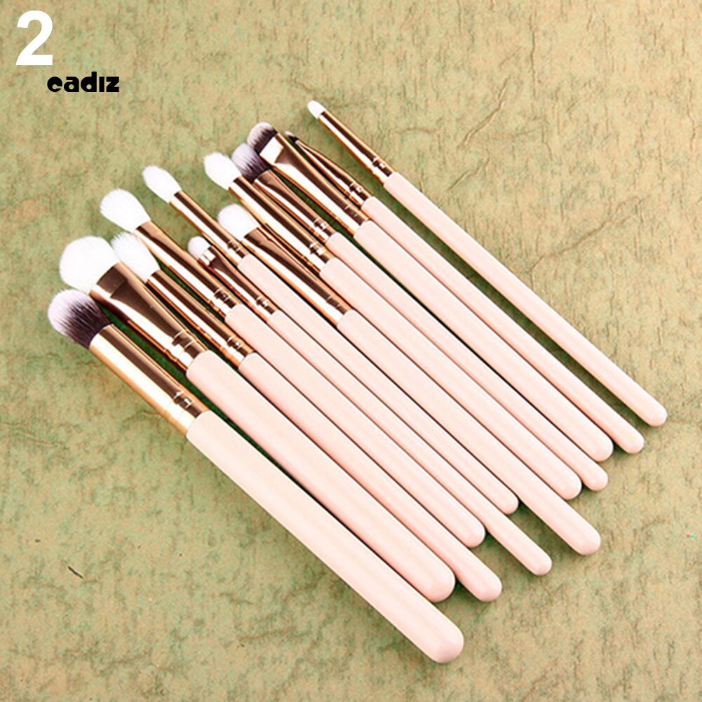 Bộ 12 Cọ Trang Điểm Chuyên Nghiệp