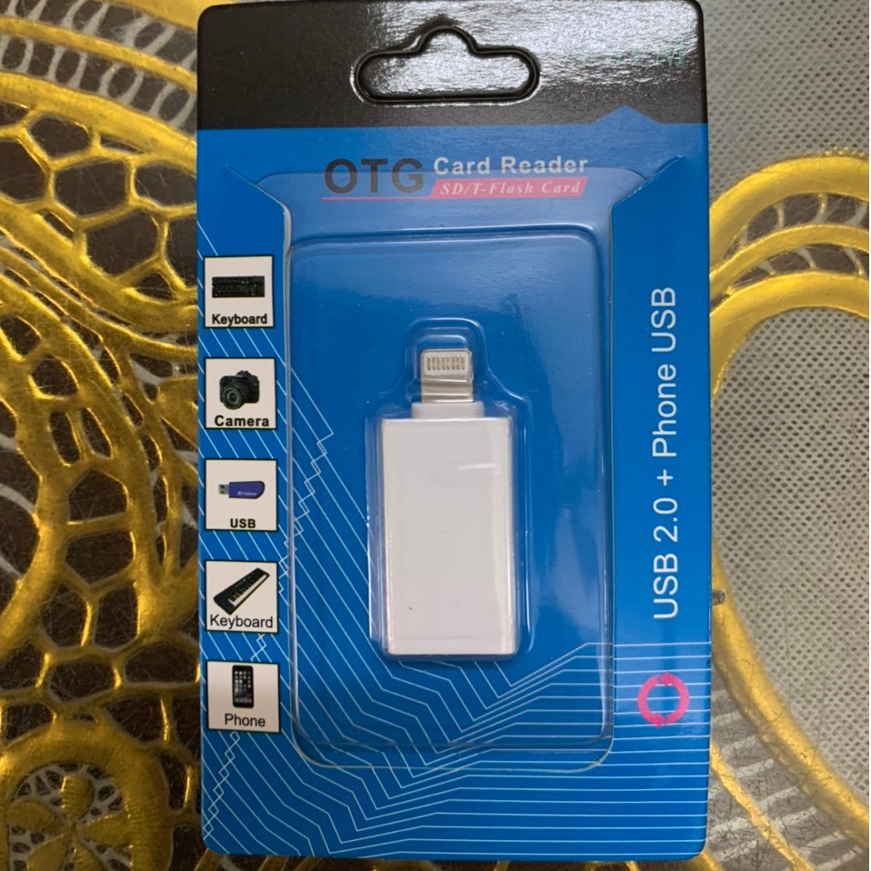 Cáp OTG Iphone 5/ Iphone 6... /Sỉ Ốp