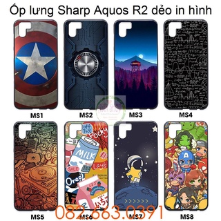 Ốp lưngSharp Aquos R2 (SH03k/ SHV42) Sharp Aquos R3 (SHV44/SH-04L) dẻo in hình siêu đẹp