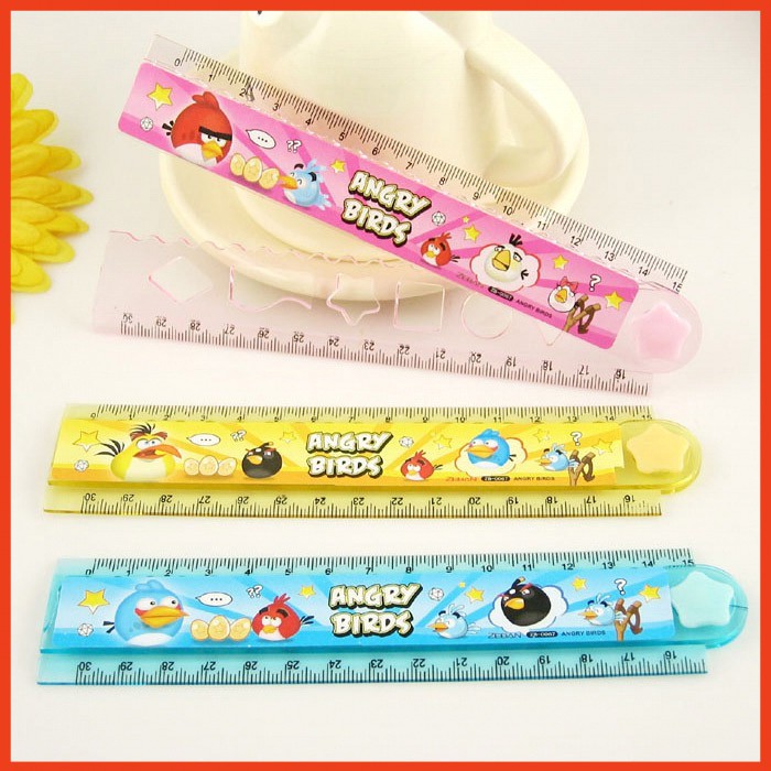 Thước Kẻ Đẹp 😍FREESHIP😍 Combo 4 Thước Kẻ Gấp 30cm