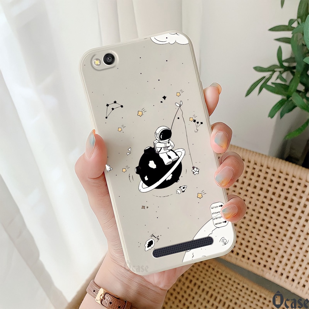 Ốp lưng Xiaomi Redmi 5A cạnh vuông và có bảo vệ camera