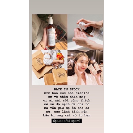SỮA RỬA MẶT KIEHL'S HOA CÚC 230ML