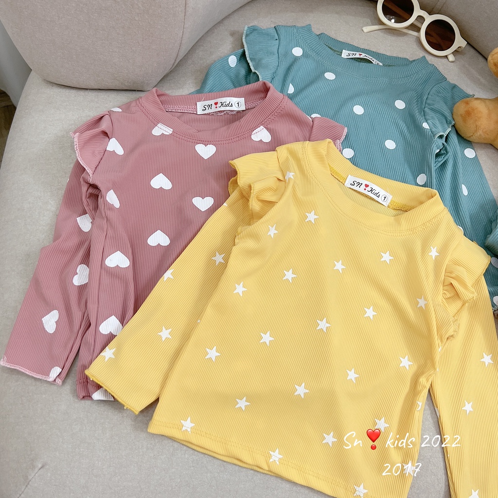 Bộ tăm tim sao tay bèo bé gái