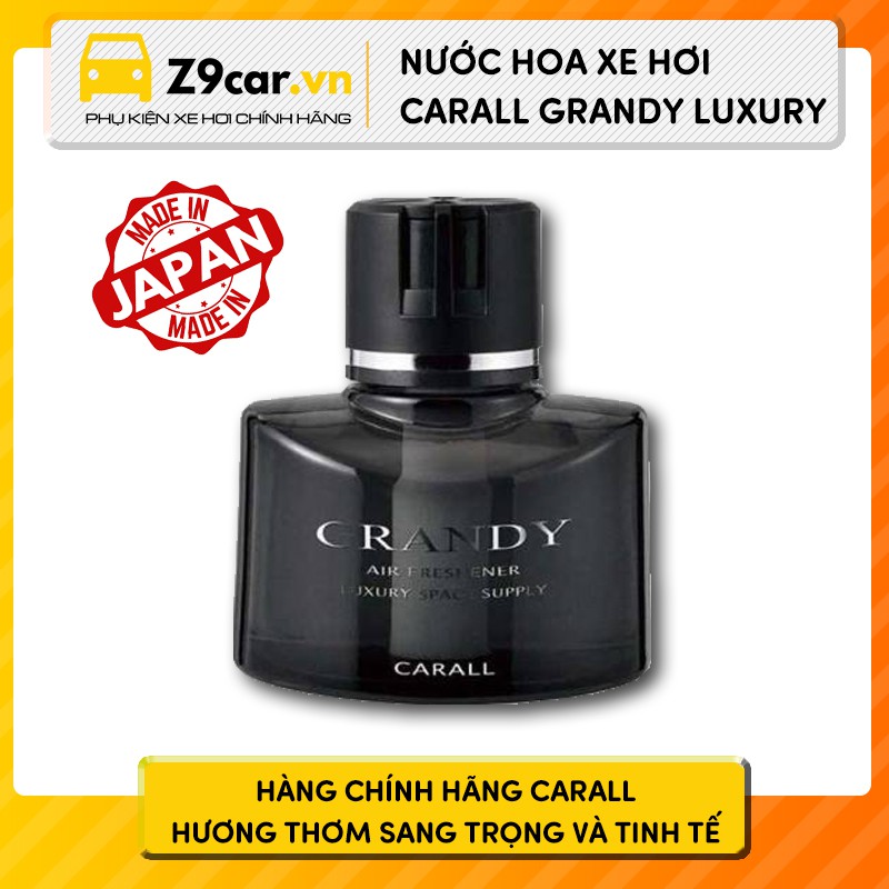 Nước hoa xe hơi Carall Grandy mẫu mới nhất - Hàng chính hãng có tem nhập khẩu Made in Japan