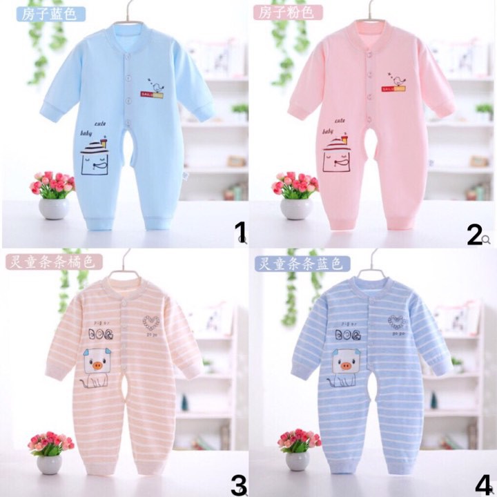 Bodysuit bộ body đáng yêu dành cho bé trai và bé gái