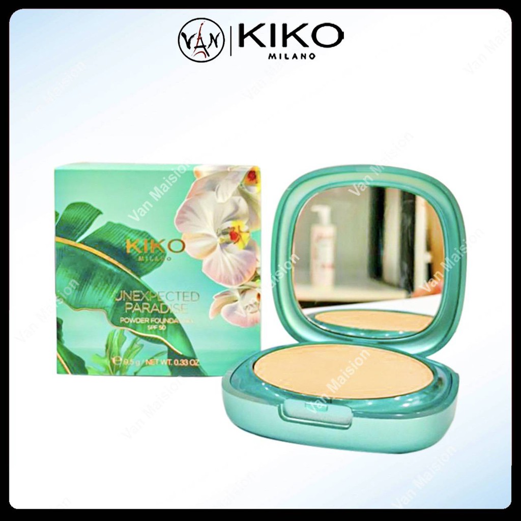 [Kiko] Phấn phủ kiko milano unexpected paradise spf 50+ màu 02 (tone tự nhiên) giúp chống nắng, che phủ tốt cho da
