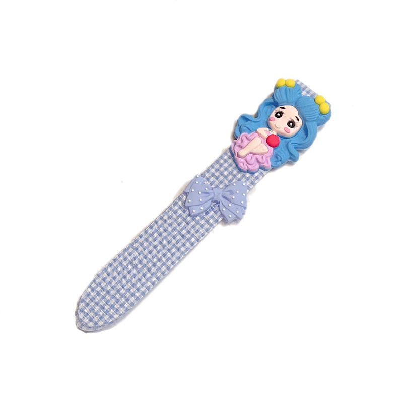 Dây Cột Tóc Họa Tiết Hoa Bướm Dễ Thương Phong Cách Hàn Quốc Cho Bé Gái