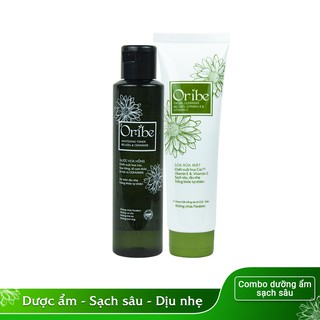 Combo Nước Hoa Hồng và Sữa Rửa Mặt Dưỡng Ẩm Sạch Sâu Oribe