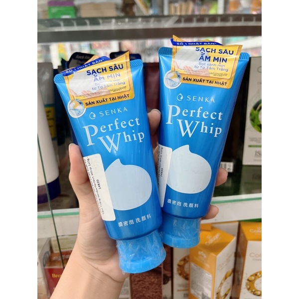 Sữa Rửa Mặt SENKA PERFECT WHIP Tạo Bọt 120g