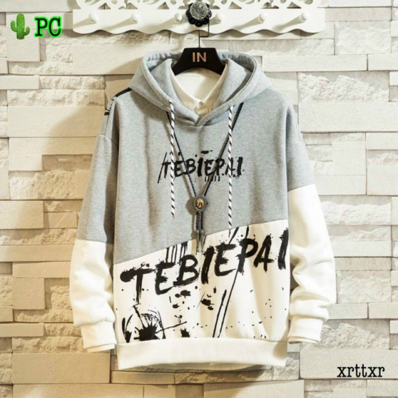 ÁO HOODIE PHỐI HAI MÀU PHONG CÁCH MỚI