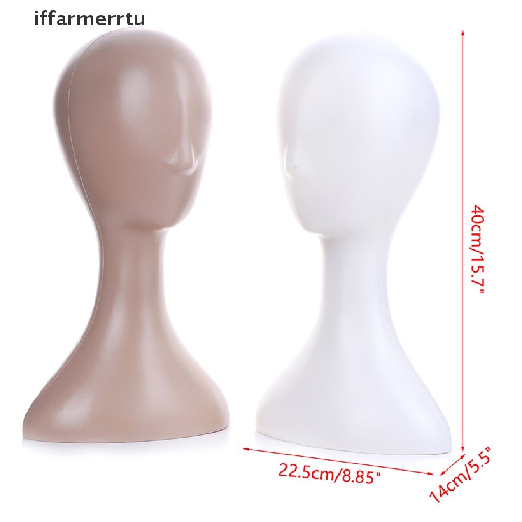 Mô Hình Đầu Ma Nơ Canh Bằng Nhựa Dùng Trưng Bày Tóc Giả / Mũ