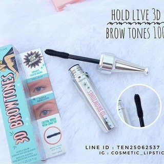 Mascara 3D Brow Tones - Làm dài mi khóc