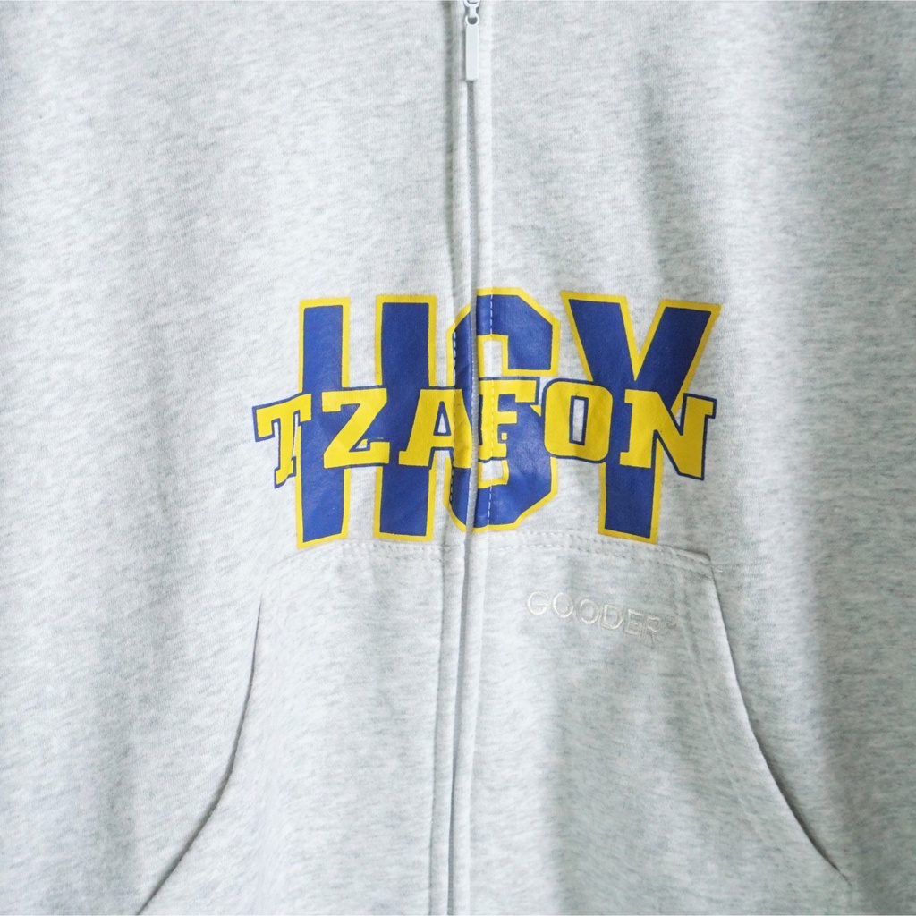 [sẵn]Áo khoác tay dài form rộng in chữ TZAFON (ảnh thật tại shop) Tanazi Closet