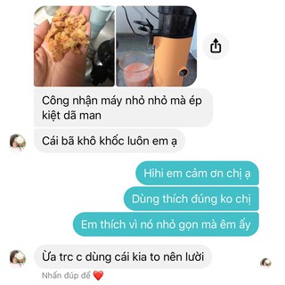 Máy Ép Chậm MOKKOM, Ép Trái Cây Siêu Kiệt Bã Cực Gọn Nhẹ BH 6 Tháng
