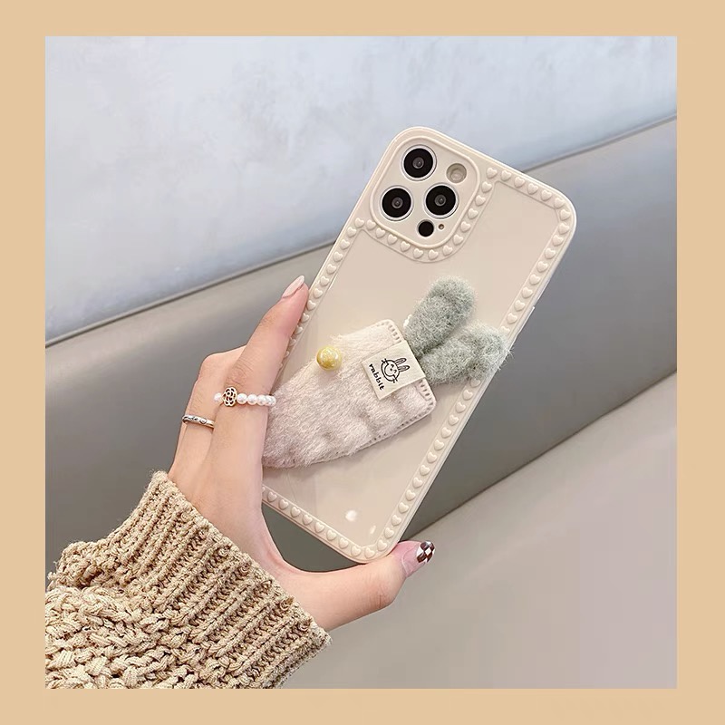 Ốp điện thoại TPU mềm gắn hình cà rốt đáng yêu thích hợp cho iPhone 7 8 plus X XS XR XS MAX 11 12 13 pro pro max
