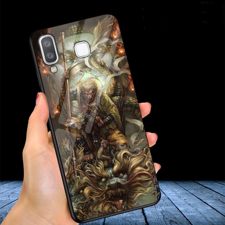 Ốp Lưng Kính 3D SAMSUNG GALAXY A8 STAR Ốp lưng thế hệ mới cao cấp