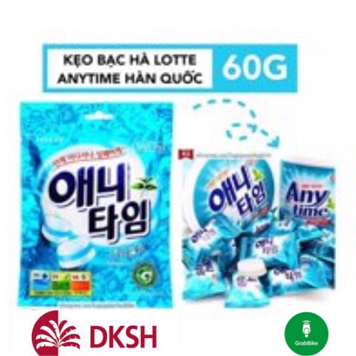 Kẹo lotte hương bạc hà Hàn Quốc 60g date 11/2022-[FREE SHIP] TỪ ĐƠN 50K