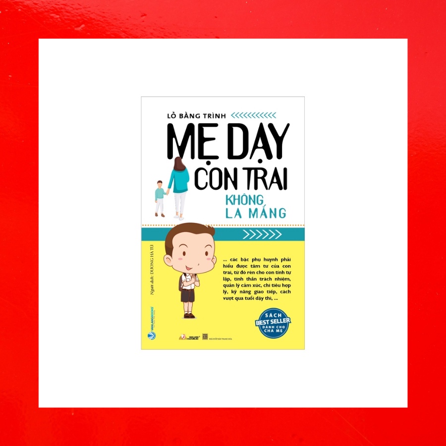 Sách - Mẹ Dạy Con Trai Không La Mắng