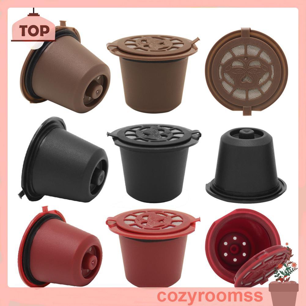Bộ 3 Cốc Lọc Cà Phê Có Thể Tái Sử Dụng Cho Máy Pha Nespresso