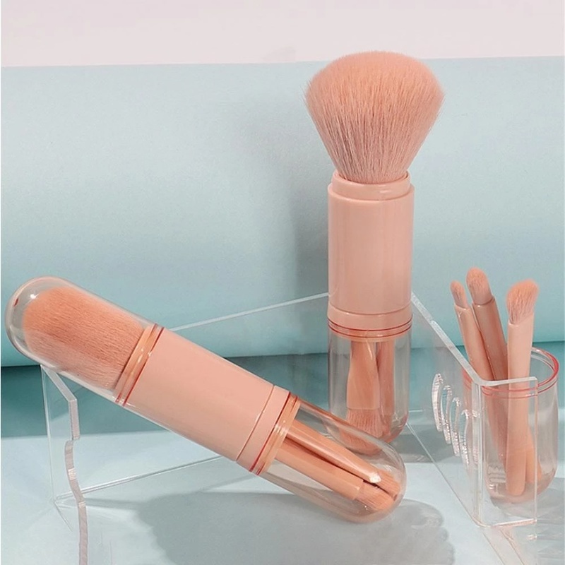 Bộ Cọ Trang Điểm 4 Trong 1 Đa Năng Thiết Kế Sáng Tạo