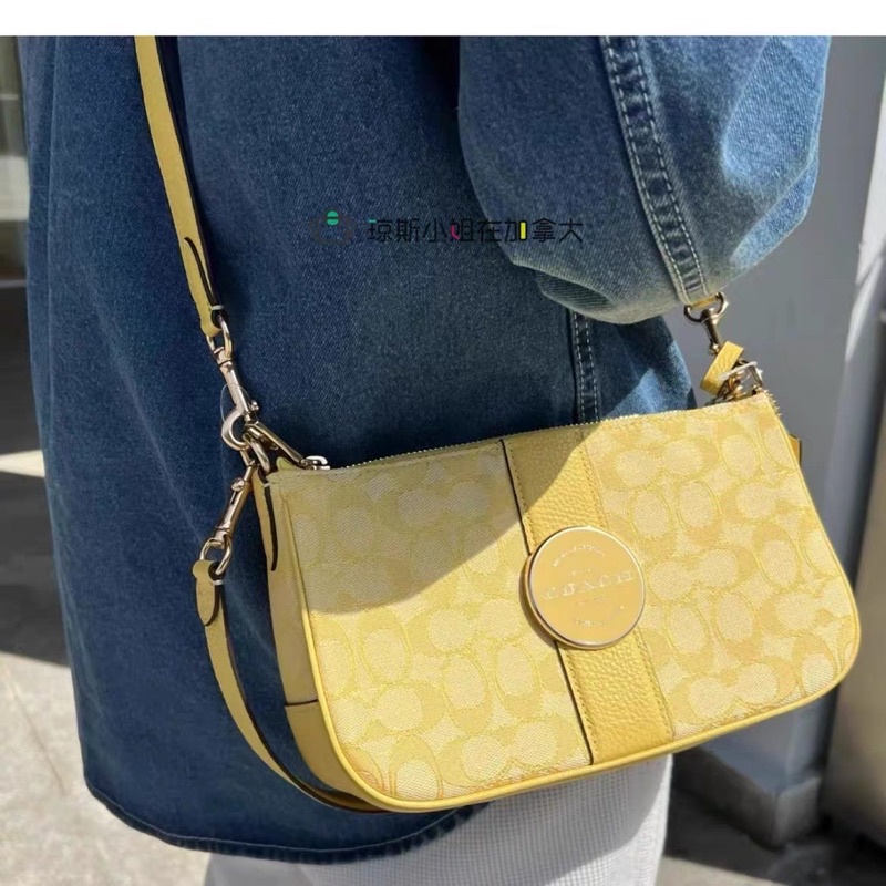 Sẵn sale Túi Coach dáng thuyền Lonnie - nhiều màu