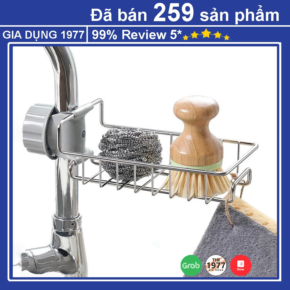 Giỏ, Giá Để Đồ Rửa Chén Bát Treo Vòi Nước Bằng INOX Đa Năng  Siêu Tiện Lợi, Tiết Kiệm Diện Tích, Thiết Kế Nhỏ Gọn | WebRaoVat - webraovat.net.vn