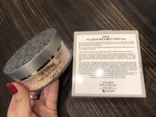 PHẤN PHỦ BỘT GEO SEMPRE HAPPY & PLEASE POWDER 25g - siêu mịn, kiềm dầu - HKBEAUTY.VN | BigBuy360 - bigbuy360.vn