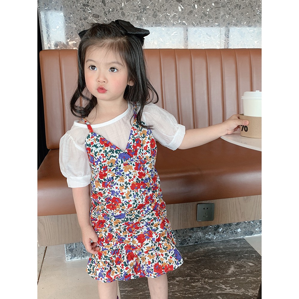 Váy Bé Gái Hoa Baby Áo Rời  Ảnh Thật