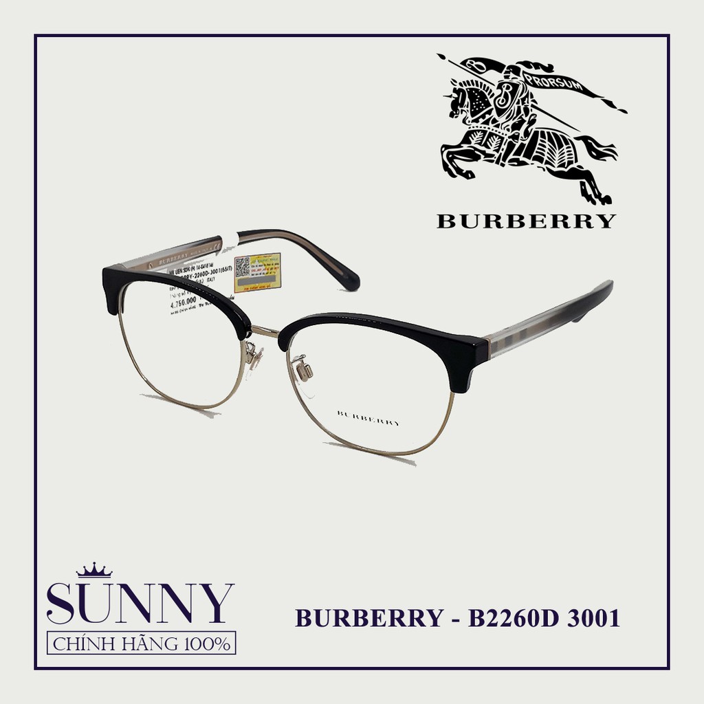 Gọng Kính Burberry B2260D