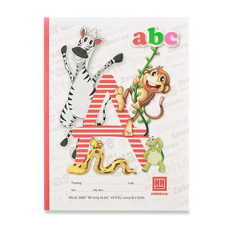 Tập 5 ô ly 96 trang Hồng Hà Class ABC dành cho học sinh miền Trung - Nam