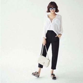 Quần tây form 9 tấc lật lai Bigsize