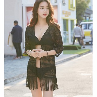 áo ren đi biển mẫu mới nhất, áo khoác ngoài bikini