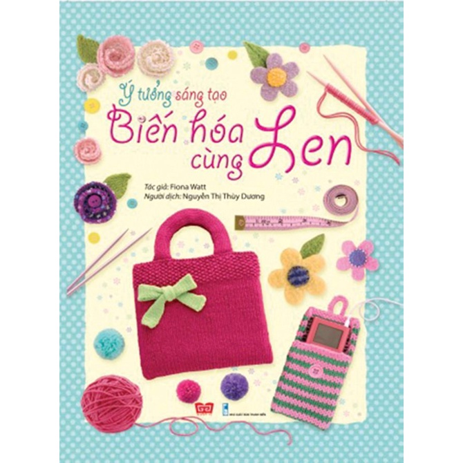 Sách - Đan len cơ bản cho trẻ 6 - 15 tuổi - Biến hóa cùng len