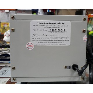 Ổn áp LiOA 1kVA 1 pha