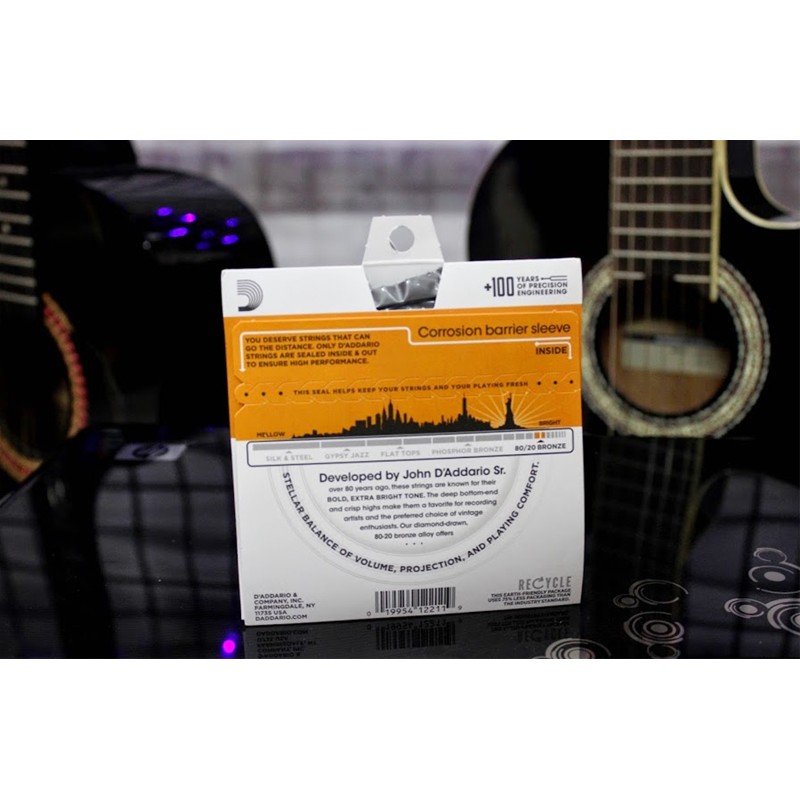 DÂY GUITAR ACOUSTIC D'ADDARIO EJ10