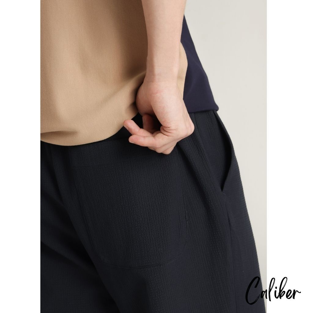Quần baggy nam  Caliber - quần ống rộng nam chất vải Kaki cao cấp dáng Unisex cạp chun ống rộng phong cách Hàn Quốc QK01