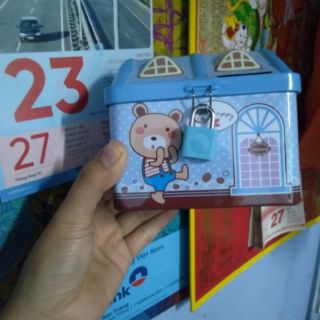 KÉT SẮT MINI ( HÌNH NGÔI NHÀ CUTE CHO BÉ )