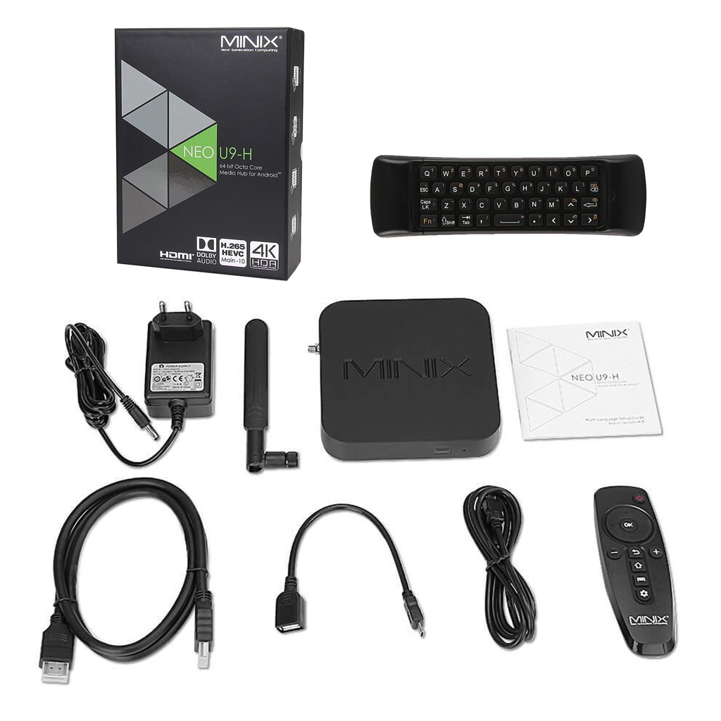 Android TV Box Minix U9-H Nguyên Box Tặng Chuột