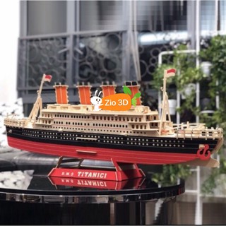 Mô Hình Lắp Ráp Gỗ 3D Tàu Titanic