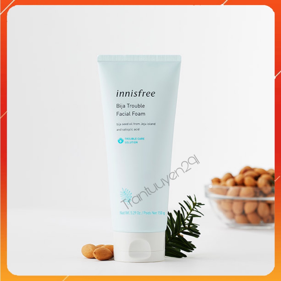 (mẫu mới 2021) Sữa dưỡng ngăn ngừa mụn Innisfree Bija Trouble Lotion