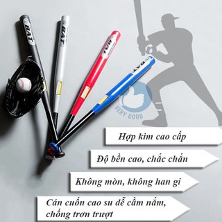 Gậy bóng chày 71cm (28 inch) tập luyện cùng nhau và thi đấu thể thao BAT đúc nhôm, đúc sắt luyện kim cứng cáp namshopmen