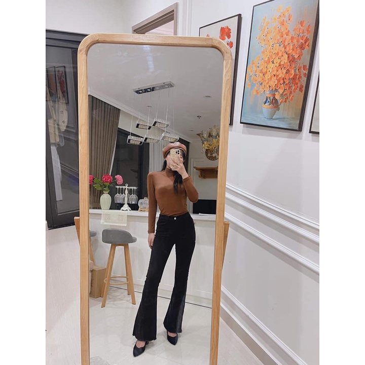 Áo giữ nhiệt nữ hàng loại 1 lót nỉ nặng 200g có ảnh thật | BigBuy360 - bigbuy360.vn