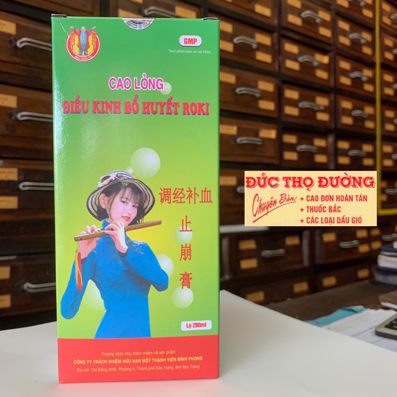 Rong Kinh Thủy - Điều Kinh Bổ Huyết Roki - Kinh nguyệt kéo dài dây dưa