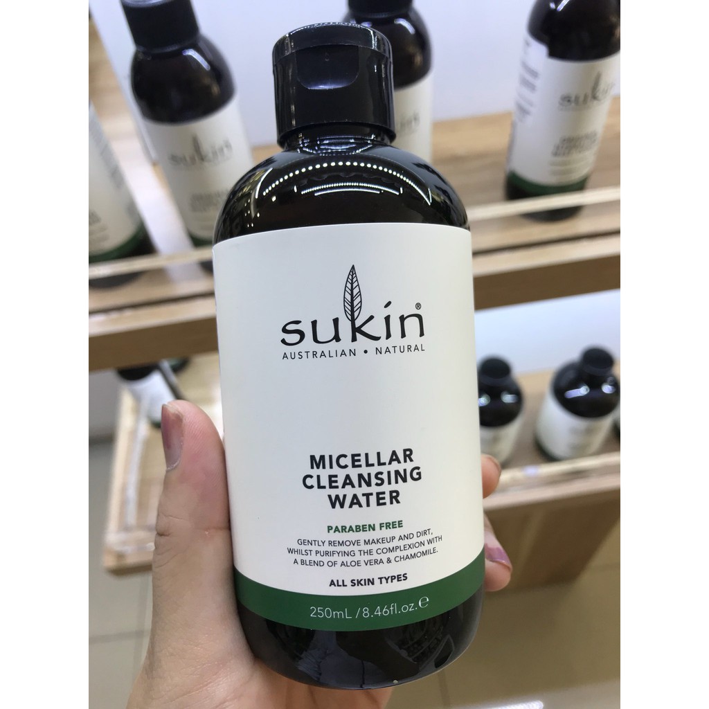 Nước tẩy trang Sukin 250 ml của Úc