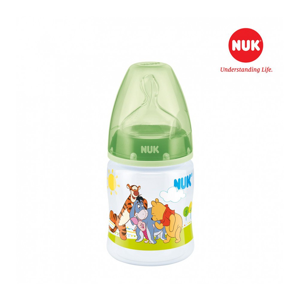 { BB223 } BÌNH SỮA NUK PREMIUM CHOICE+ NHỰA PP 150ML NÚM TI S1 - M (DISNEY) ( MKBLN )