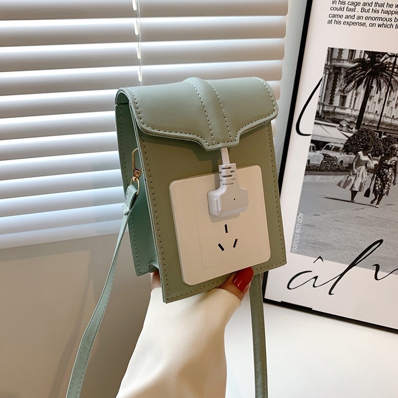 One Túi Đeo Chéo Hình Vuông Nhỏ Phong Cách Phương Tây Thời Trang Mùa Xuân 2022 GYLXB076