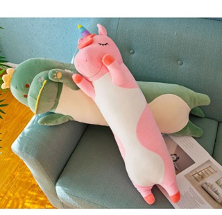 Gấu bông gối ôm khủng long 80cm