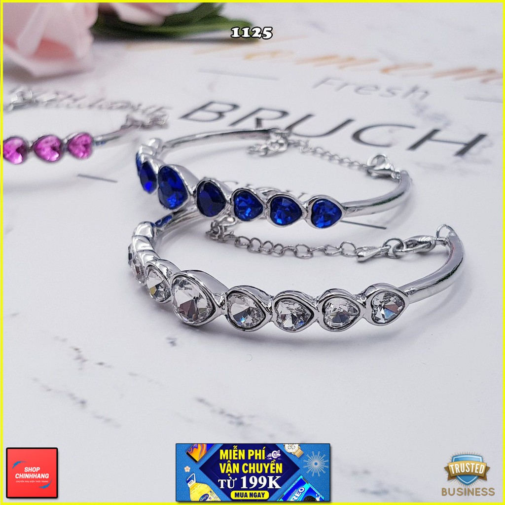 VÒNG TAY KIM LOẠI HÀN QUỐC THỜI TRANG SÀNH ĐIỆU SH1125